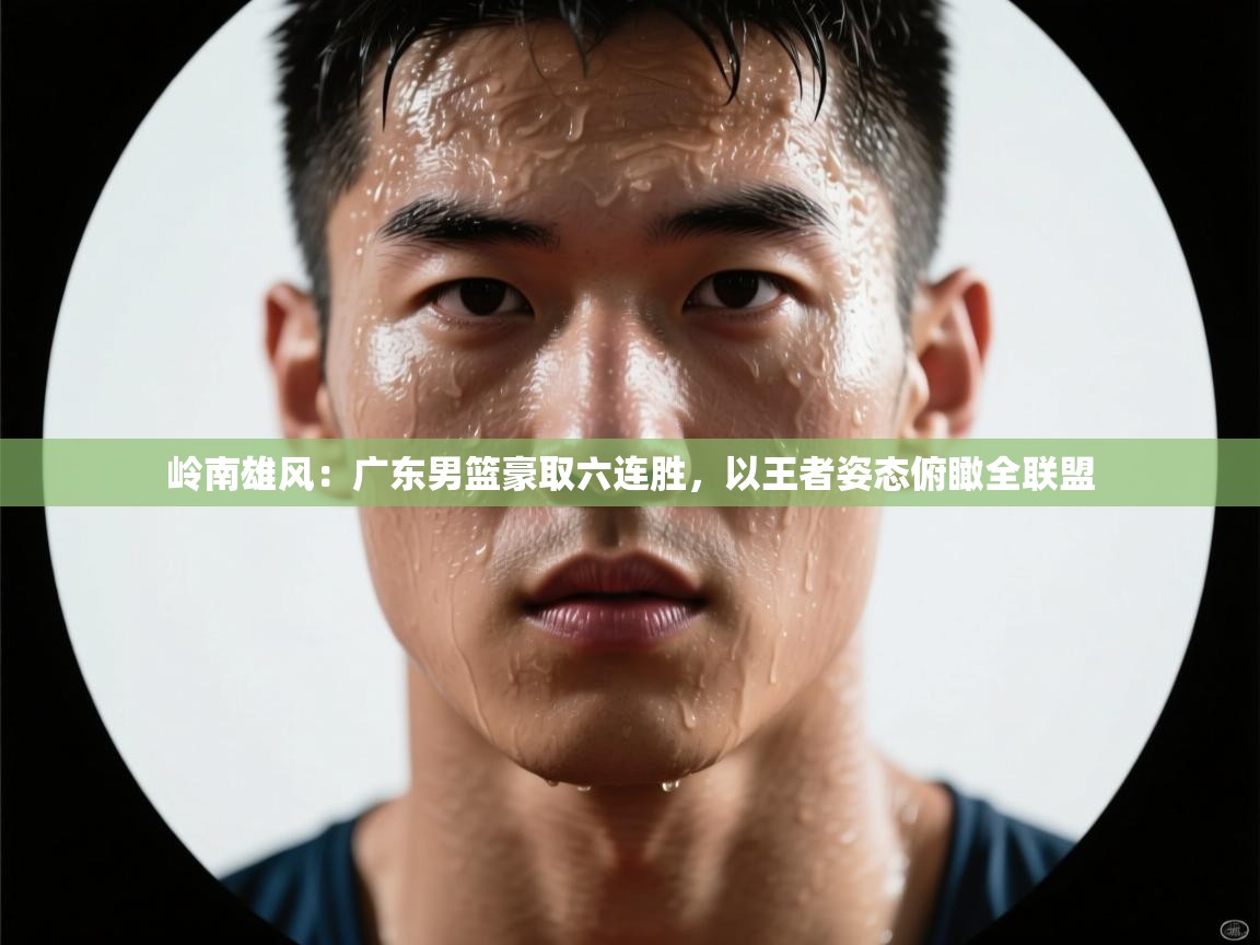 岭南雄风：广东男篮豪取六连胜，以王者姿态俯瞰全联盟