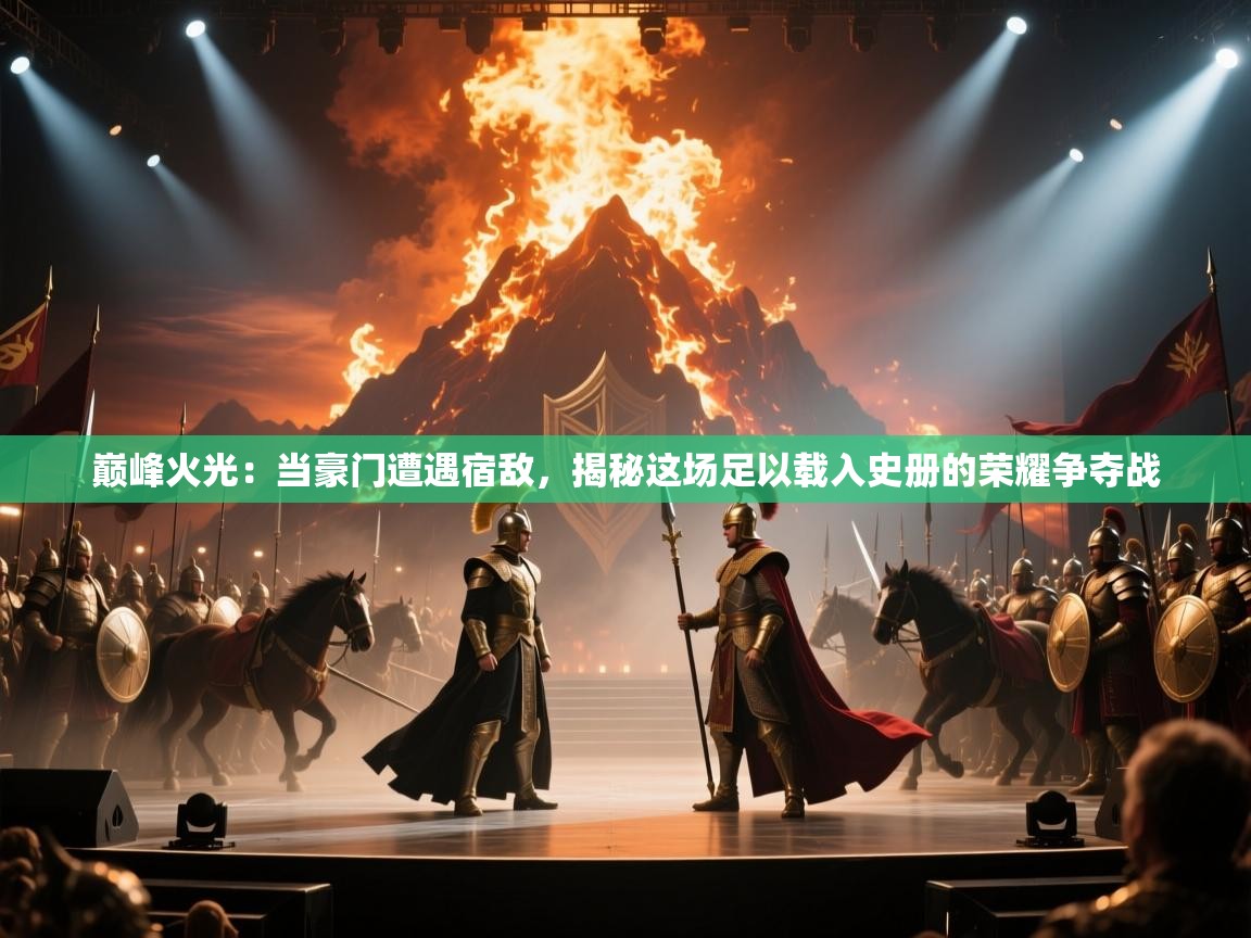 巅峰火光：当豪门遭遇宿敌，揭秘这场足以载入史册的荣耀争夺战